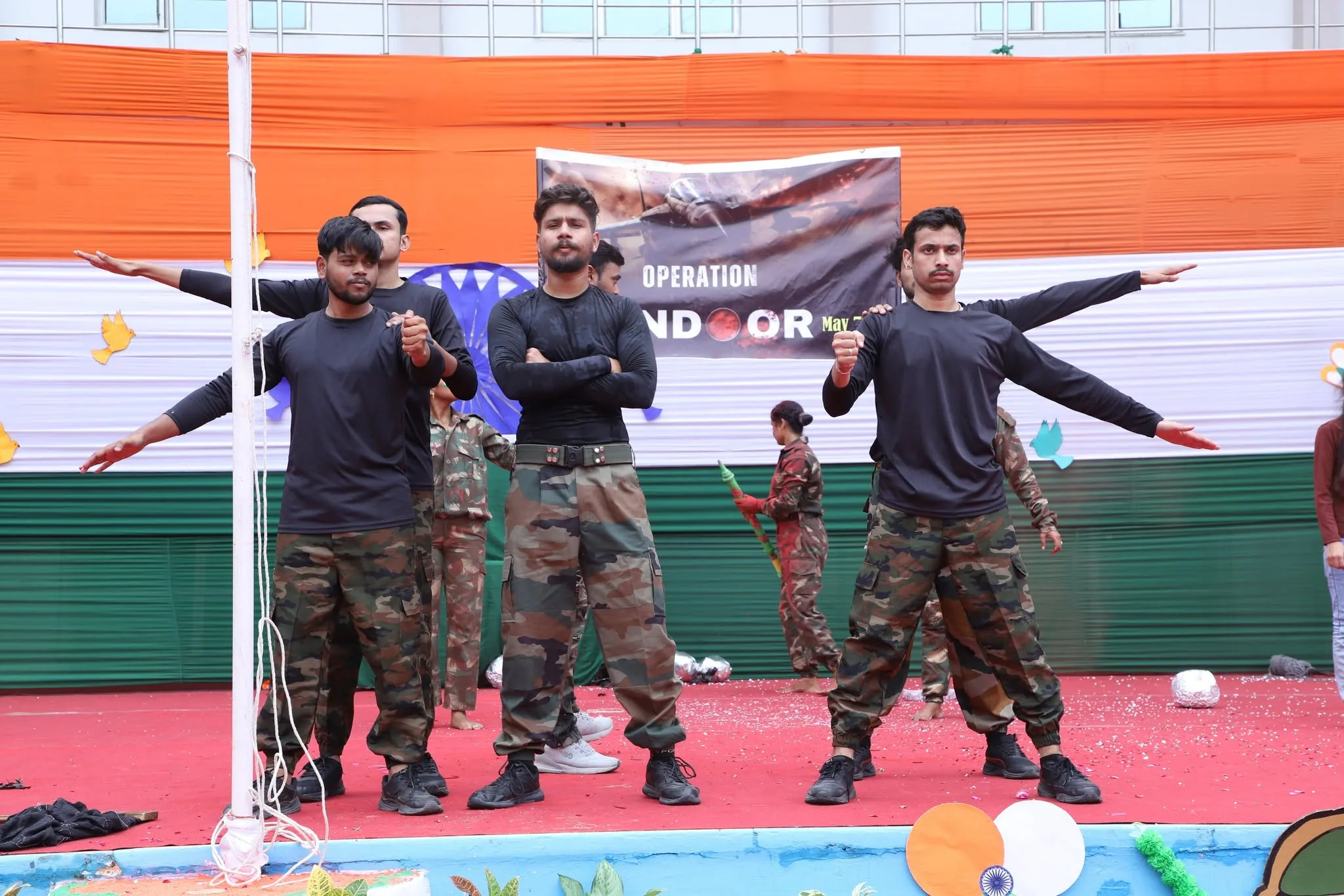College campus event